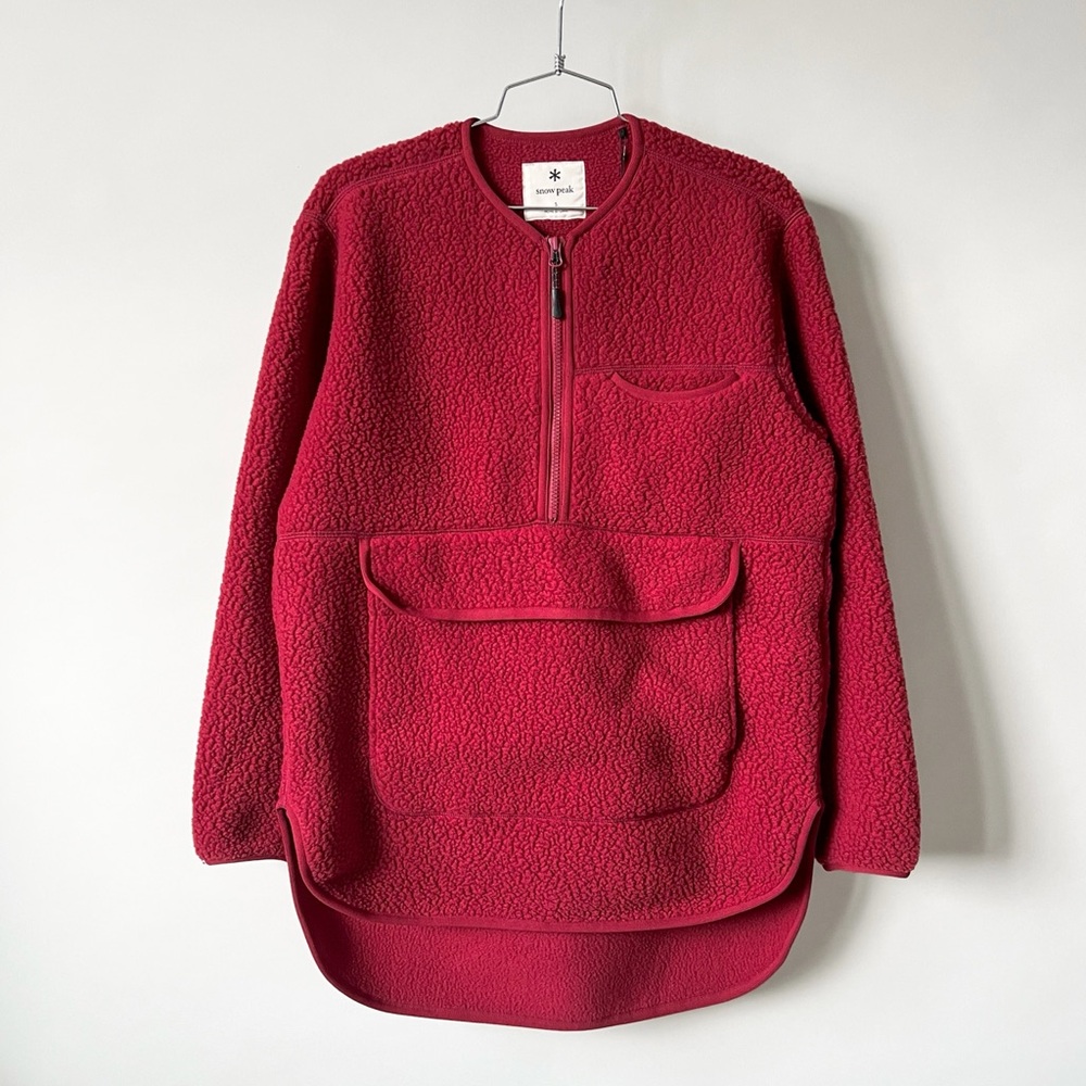 NEW Snow Peak Polartec Thermal Boa Fleece Pullover